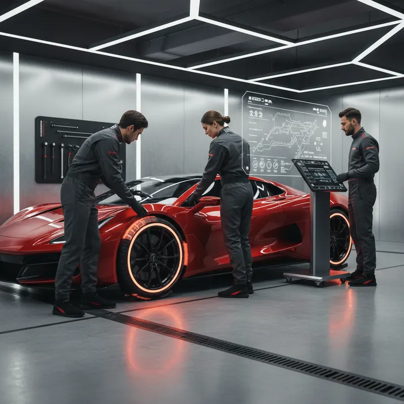 Les pneus chauffants pour voitures de sport : sécurité, perf - exemple