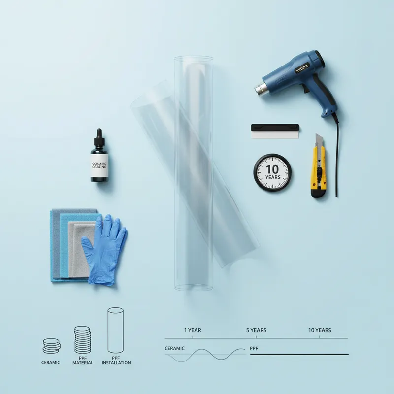 film de protection PPF — détail
